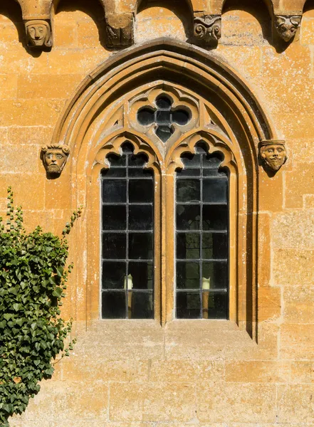 Alte häuser in cotswold bezirk von england — Stockfoto