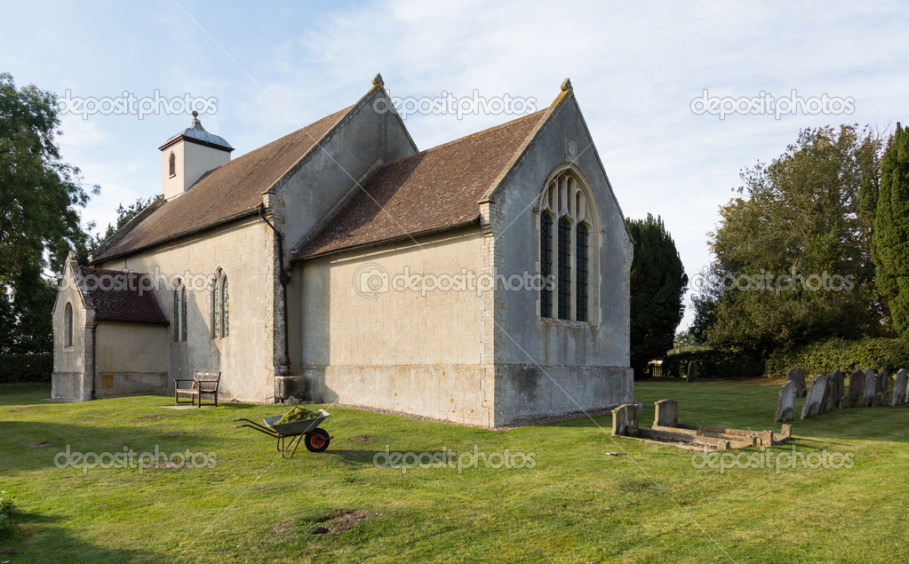 Ancient church in Shelland Suffolk