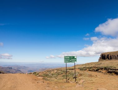 lesotho geçişine Sani