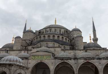 Cami minaresi istanbul mavi