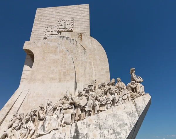 Monument till upptäckter belem Lissabon — Stockfoto