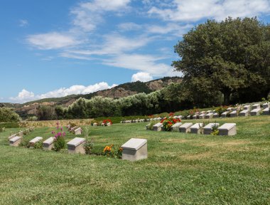 Memorial stone at Anzac Cove Gallipoli clipart