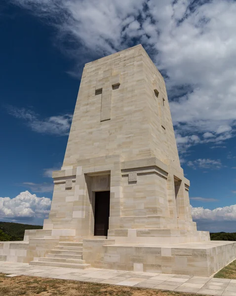 Pedra memorial em Anzac Cove Gallipoli — Fotografia de Stock