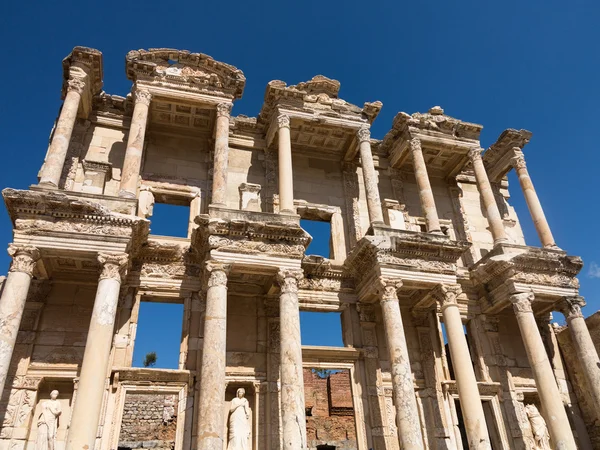 Antiguas ruinas de la antigua ciudad griega de Éfeso Fotos de stock libres de derechos