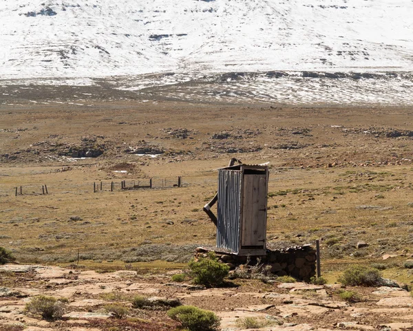 Sani pass till lesotho — Stockfoto