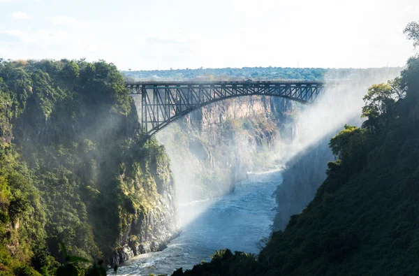 Cataratas Victoria en el río Zambezi —  Fotos de Stock