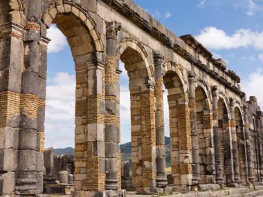 volubilis Fas Kalesi'nde