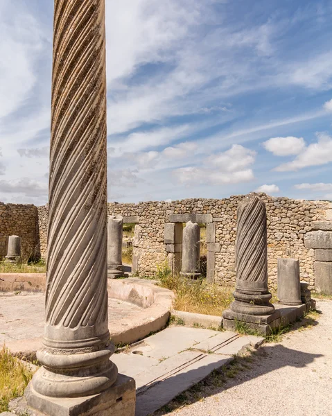 Ruiny w volubilis Maroko — Zdjęcie stockowe