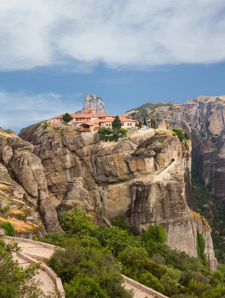 O Santo Mosteiro de Varlaam em Meteora — Fotografia de Stock