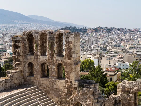 Herodus atticus in Athene Akropolis — Stockfoto