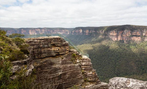 Grose valley i blå bergen Australien — Stockfoto