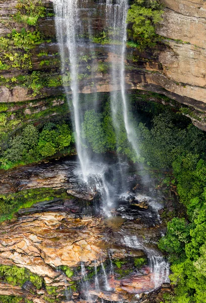 Місті Katoomba потрапляє в Блакитні гори Австралії — стокове фото