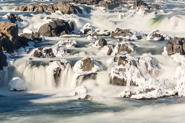 Great Falls em Potomac fora de Washington DC — Fotografia de Stock