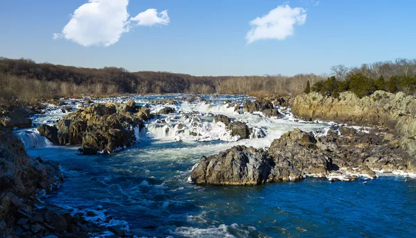 Great falls Potomac utanför washington dc — Stockfoto