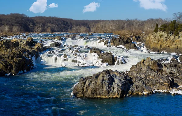 Great Falls di Potomac di luar Washington DC — Stok Foto