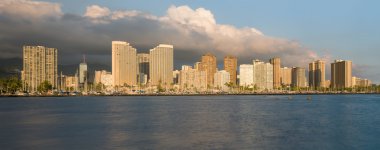 Waikiki Honolulu Hawaii Panoraması
