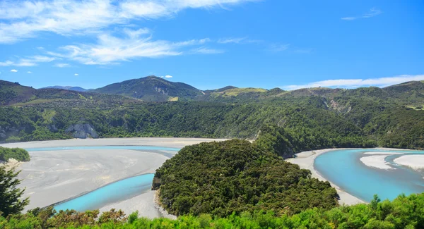 View of Southern Alps New Zealand — Stock Photo, Image