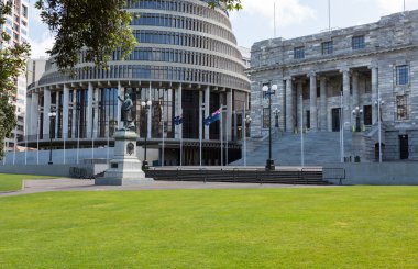 Wellington Parlamento binaları nz