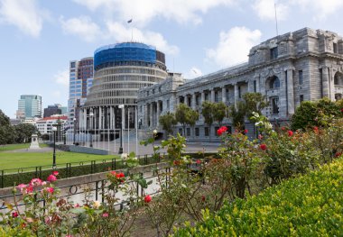 Wellington Parlamento binaları nz