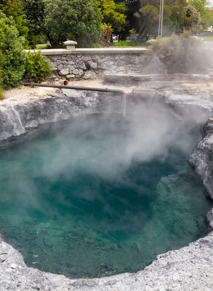 Rotorua hot spring Government Park NZ — Stock Photo, Image