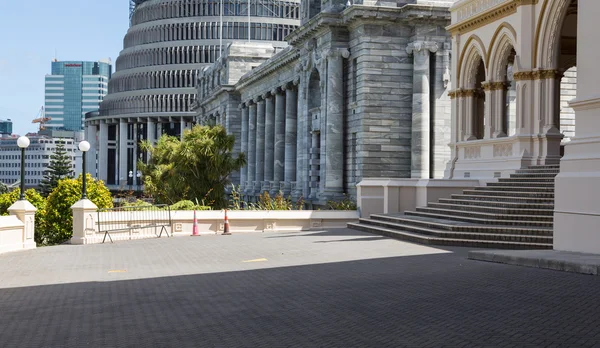 Parlamentariska biblioteket bygga wellington nz — Stockfoto