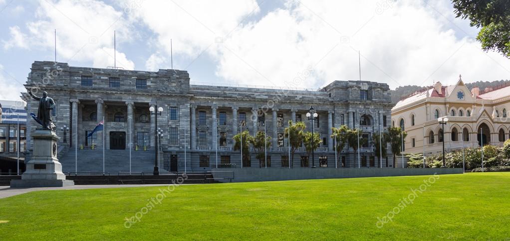 Wellington Parliament buildings NZ