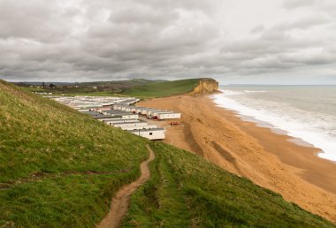 Karavan Parkı'nda İngiltere'de Batı defne dorset