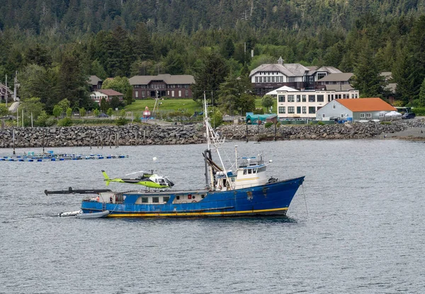 Sitka June 2022 Steadfast Arctic Research Ship Anchored Sitka Bay — Stock Fotó