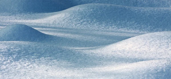 雪 barkhans — 图库照片