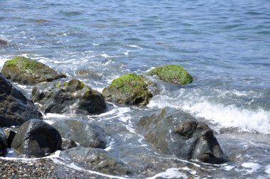 Deniz manzarası, rock