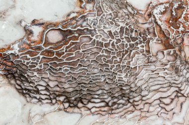 pamukkale turkey iron minerals texture good for background clipart