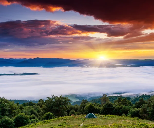 Pôr do sol — Fotografia de Stock