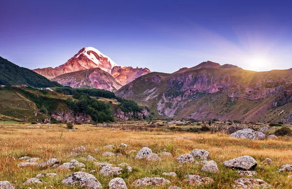 Bergslandskap — Stockfoto