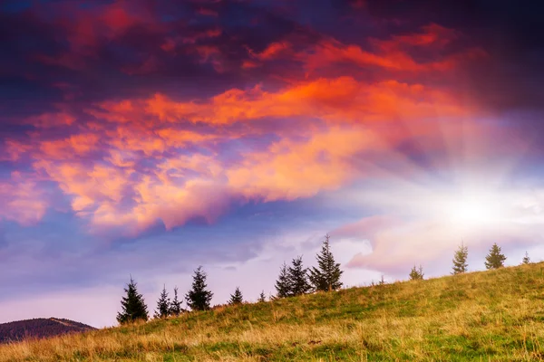 Pôr do sol — Fotografia de Stock