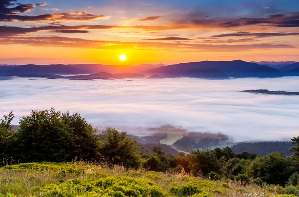 Pôr do sol — Fotografia de Stock