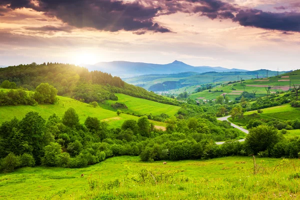 Dağ manzarası — Stok fotoğraf