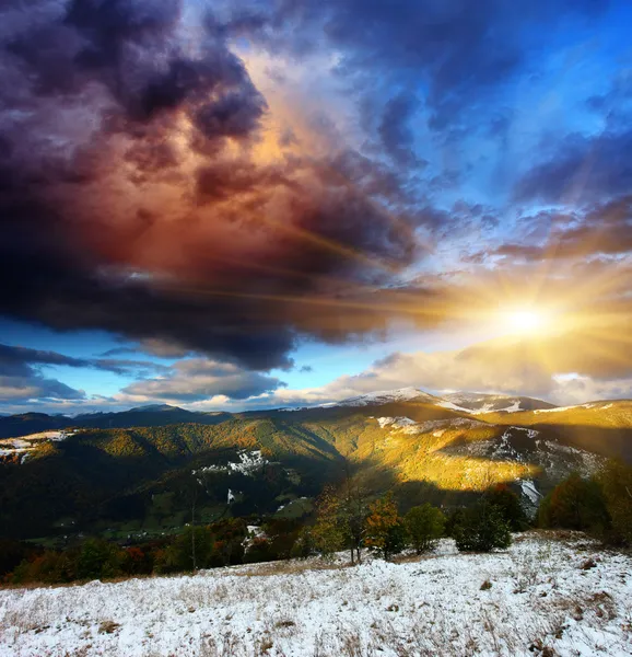 Berglandschap — Stockfoto