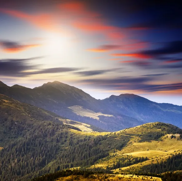 Bergslandskap — Stockfoto