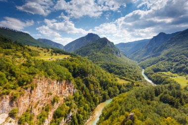 fantastik bir görünümü tara river gorge