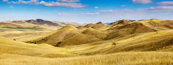 Terrenos baldíos entre georgia y Azerbaiyán — Foto de Stock