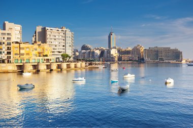 Malta şehir manzarası