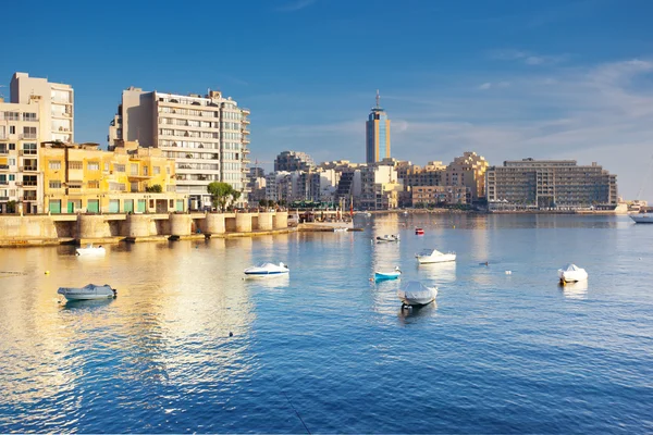 Мальта городской пейзаж — стоковое фото