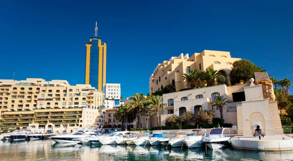 Paisaje de la ciudad de Malta — Foto de Stock