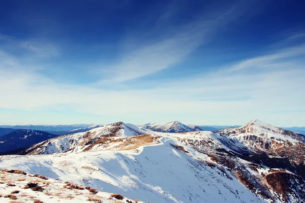 Bellissimo paesaggio invernale — Foto Stock