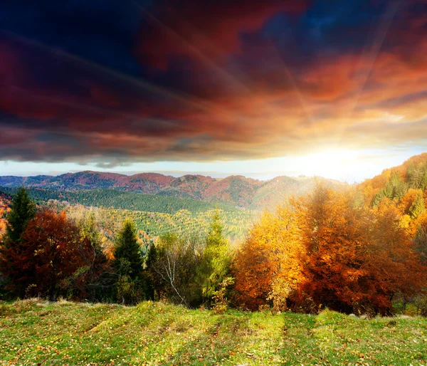 Berglandschap — Stockfoto