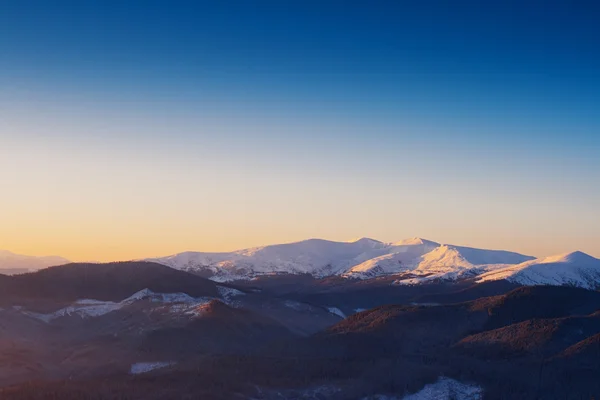 Paesaggio invernale — Foto Stock