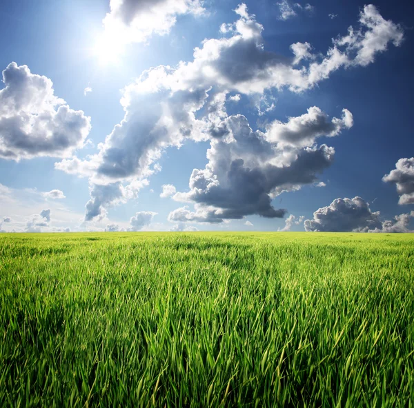 Hermoso cielo azul — Foto de Stock