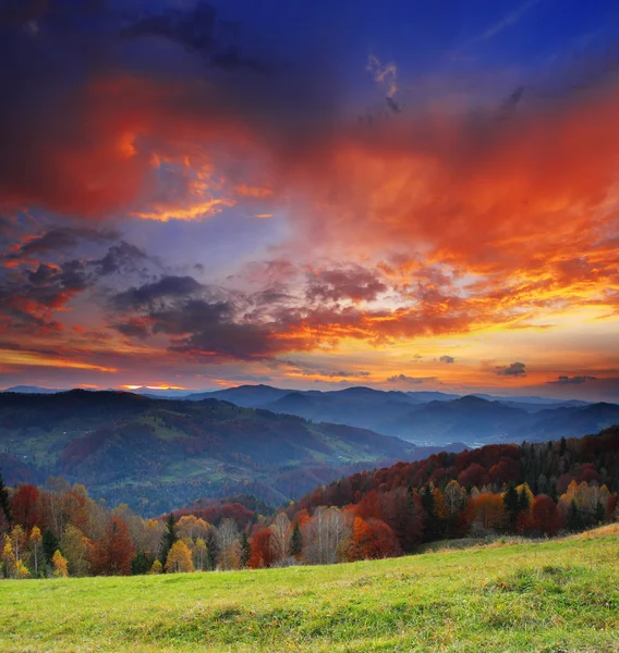 Bergslandskap — Stockfoto