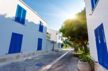 Budva şehirdeki sokak