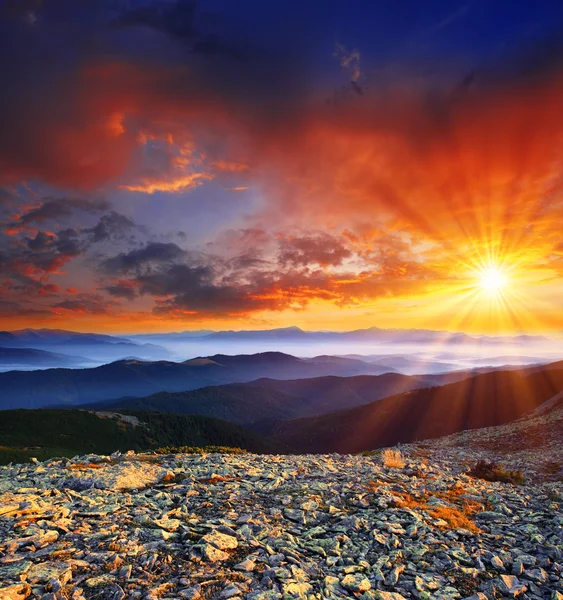 Berglandschap — Stockfoto